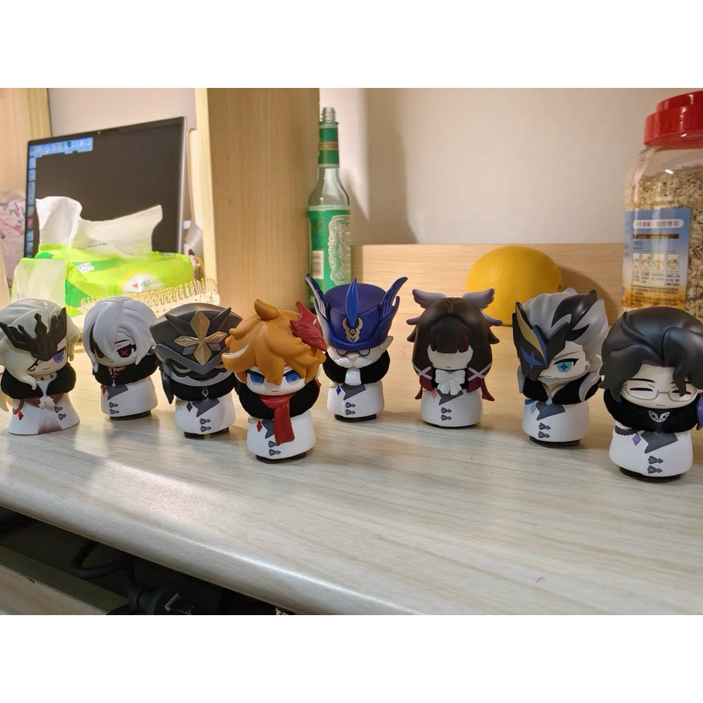 [พร้อมส่ง] official แท้ *สุ่ม* Fatui Harbinger mini figure  genshin impact mihoyo ราคา ถูกที่สุด ดีลบีเคเค แกลเลอรีภาพที่ 3