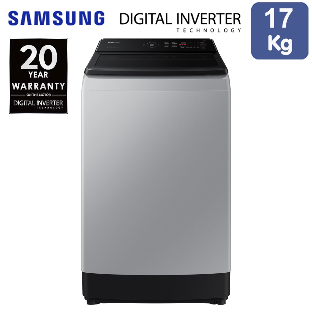 Samsung เครื่องซักผ้าฝาบน ระบบ INVERTER ขนาด 17 กิโลกรัม รุ่น WA17CG6441BYST
