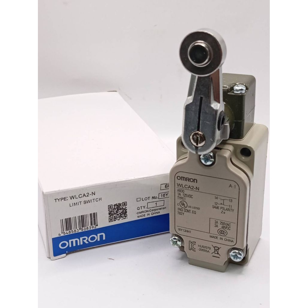 ร้านเเนะนำ WLCA2-N Omron Limit Switch สามารถออกใบกำกับภาษีได้ มีสินค้าพร้อมจัดส่งในไทย