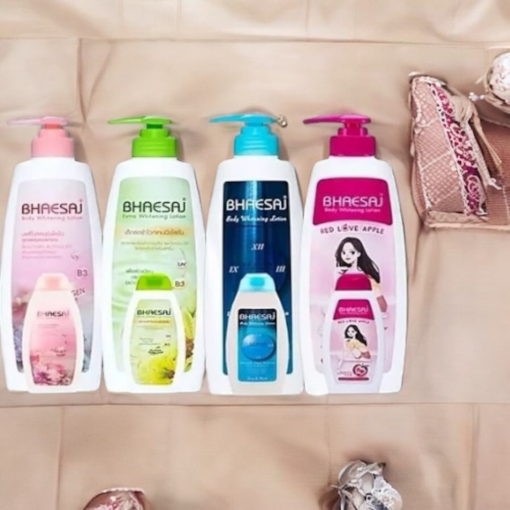 เภสัชโลชั่น (Bhaesaj Body Whitening Lotion) ซึ่งเป็นโลชั่นบำรุงผิวที่ได้รับความนิยมในประเทศไทย มีคุณสมบัติหลักช่วยให้