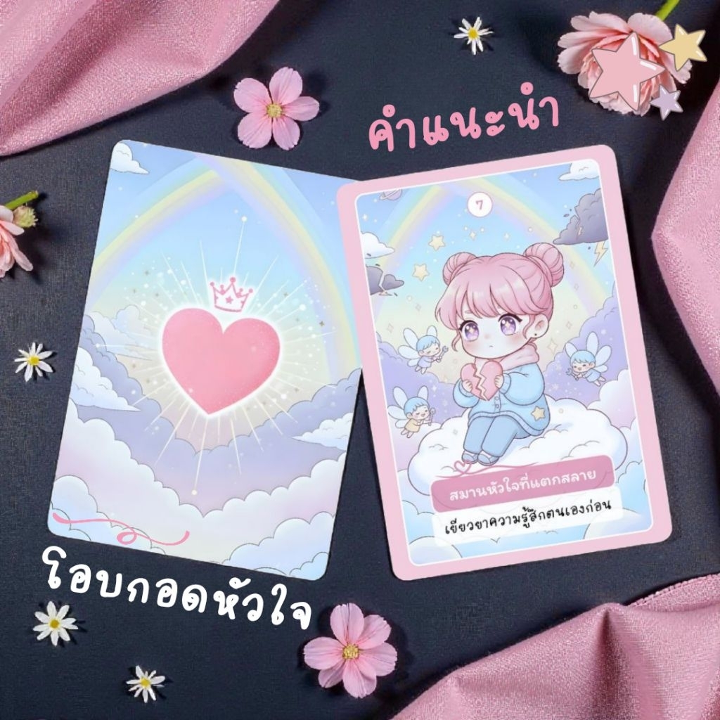 ไพ่ออราเคิลภาษาไทย ไพ่ออราเคิลคนไทย ไพ่ดูดวงไทย ไพ่คำแนะนำ ไพ่ The Little Heart Oracle