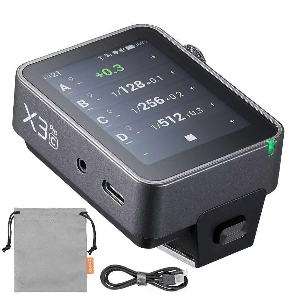 Godox X3 Pro TTL แฟลชทริกเกอร์ไร้สาย 2.4GHz ระบบX ไร้สาย Bluetooth Integration APP สำหรับ C / N / S