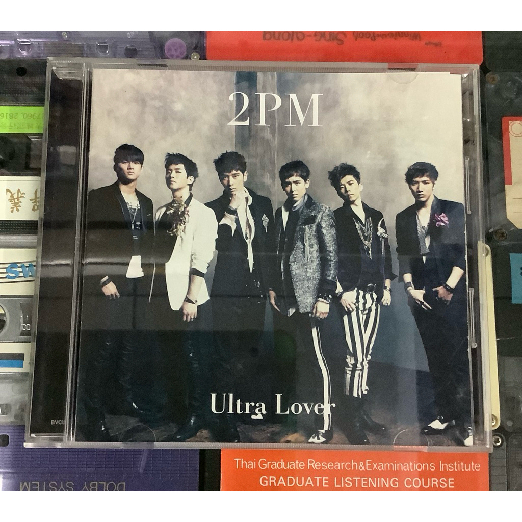 แผ่นเพลง(ซีดี)มือสอง วง 2pm : ultra lover (japanese single album) สภาพดี ปกสวย แผ่นใส ตลับไม่ค่อยสวย