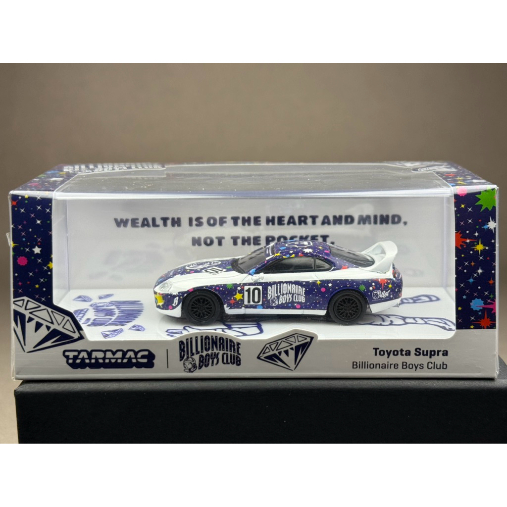 🔹Toyota Supra billionaire boy club Scale 1:64 ยี่ห้อ Tarmac Works