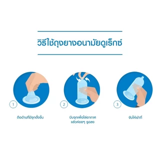 ถุงยางอนามัยดูเร็กซ์ รวมทุกรุ่น (ขนาด 49-56มม.) Durex Love, Durex Dual Pleasure, Durex Condom