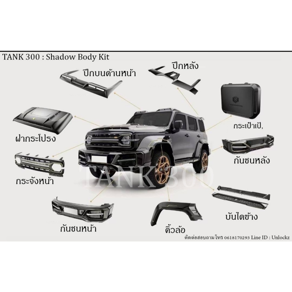 ชุดแต่ง TANK 300  (รถยนต์)