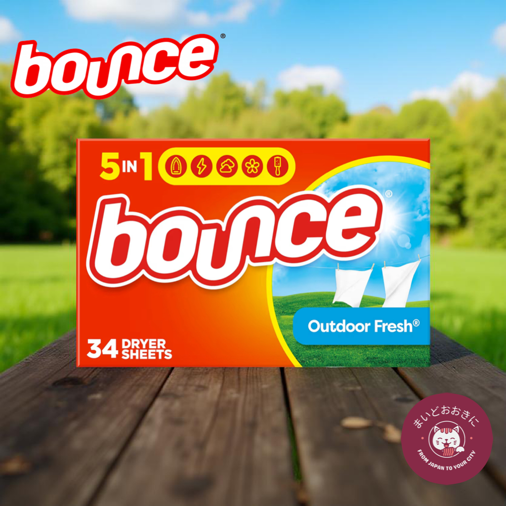 ✨ Bounce แผ่นน้ำยาปรับผ้านุ่มสำหรับเครื่องอบผ้า 80 แผ่น | ลดไฟฟ้าสถิต | กลิ่นหอมสดชื่น | ใช้ได้ทุกเค