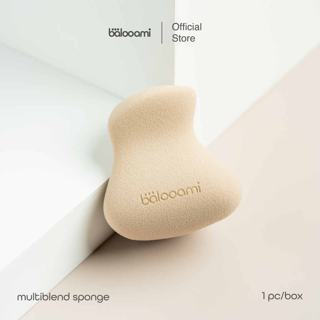 ฟองน้ำเกลี่ยเครื่องสำอางพรีเมียม บาลูเอมิ balooami multiblend sponge