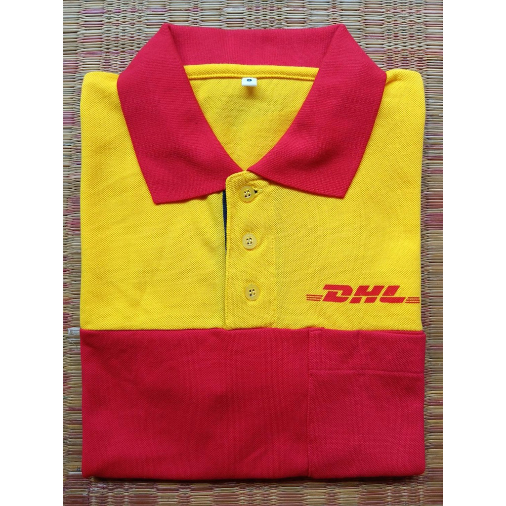 เสื้อโปโลพนักงาน DHL