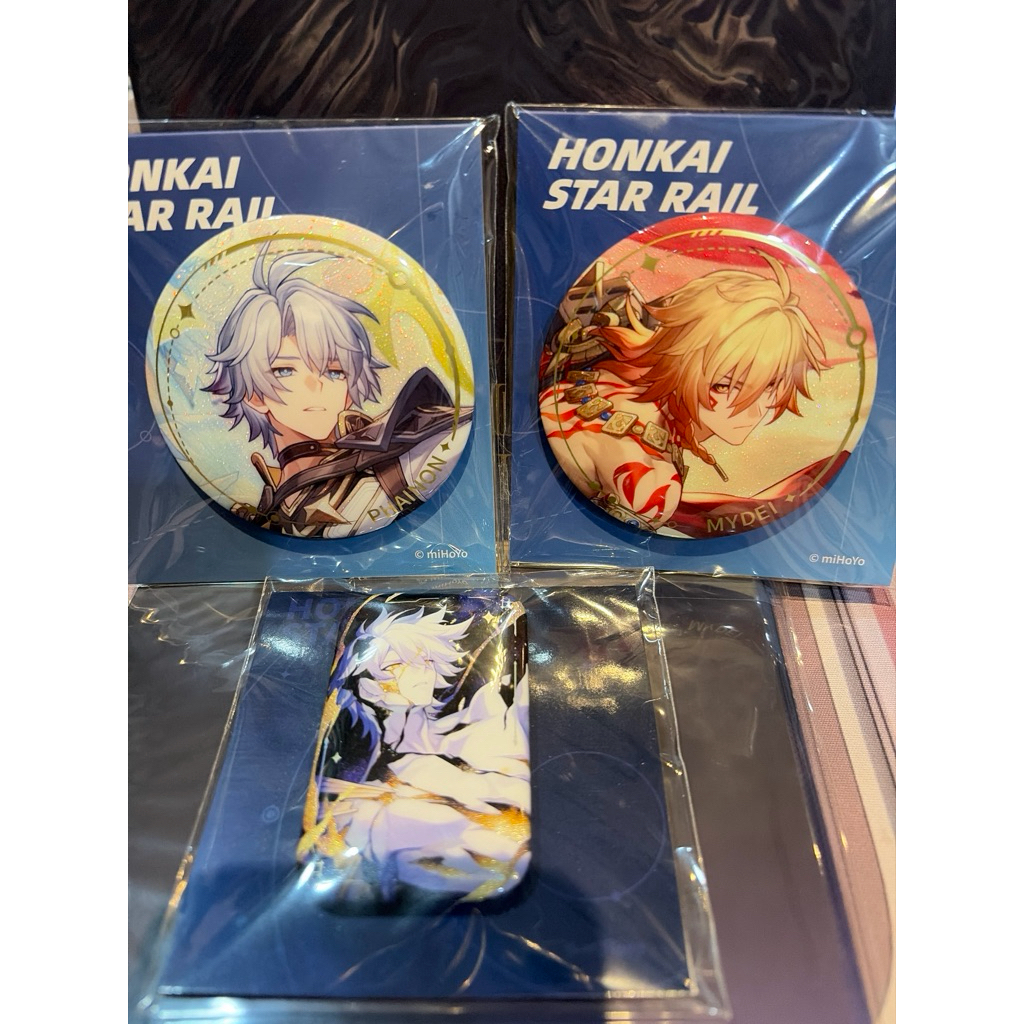 [พร้อมส่ง] Official แท้ Phainon/ Mydei Badge Honkai star rail Mihoyo
