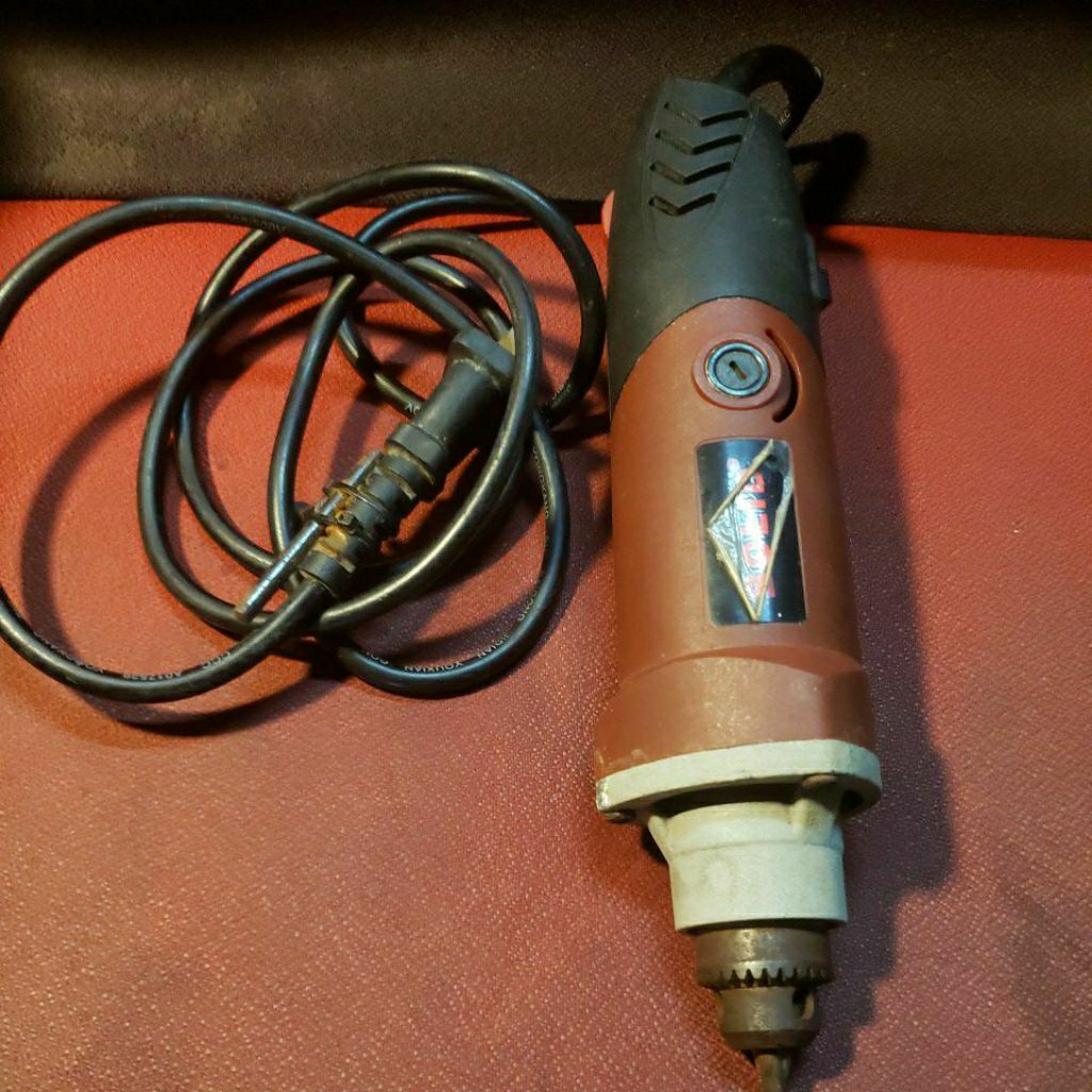 เครื่องเจียรคอยาว 420 วัตต์ 26,000 รอบต่อนาที ความเร็ว 6 ระดับ