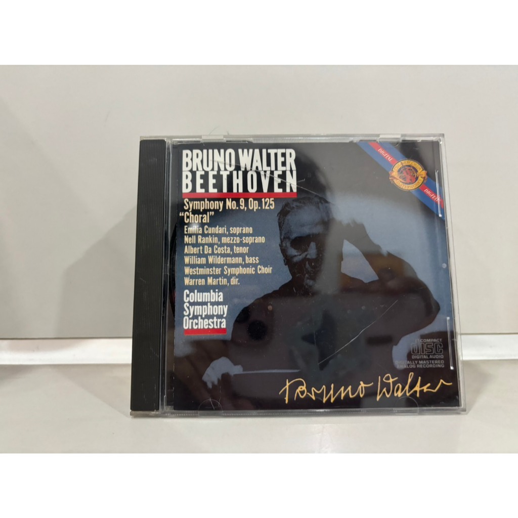 1 CD MUSIC  ซีดีเพลงสากล      BEETHOVEN SYMPHONY NO.9-WALTER    (M5E125)