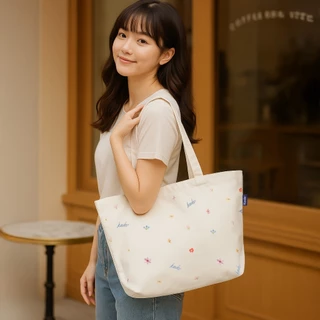 KEDS กระเป๋าผ้า รุ่น THE KEDS BAG สีขาว ( F25ACB01023 )