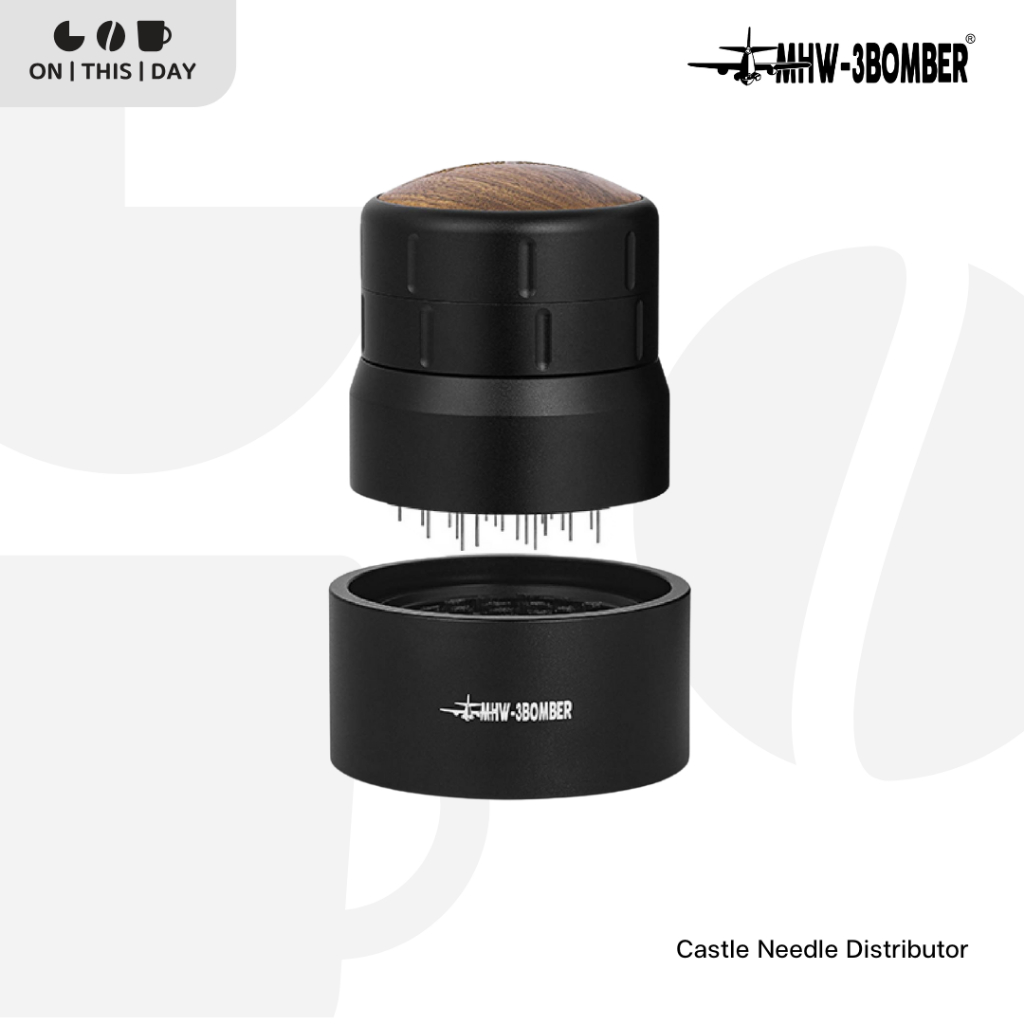 MHW-3BOMBER Castle Needle Distributor ที่เกลี่ยผงกาแฟ ขนาด 51 / 58 mm