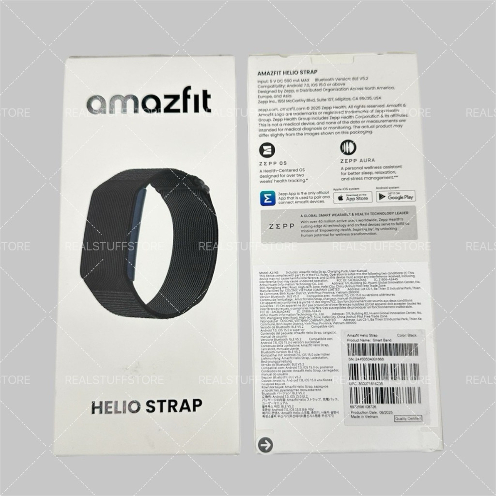 ของแท้💯 Amazfit Helio Strap สายรัดข้อมือสุขภาพ