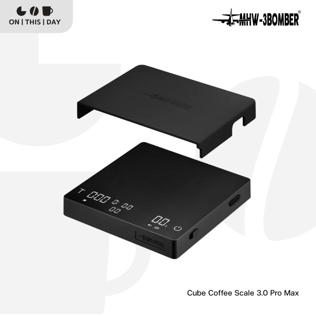 MHW-3BOMBER Cube Coffee Scale 3.0 Pro Max เครื่องชั่งกาแฟ ตาชั่งดิจิตอล