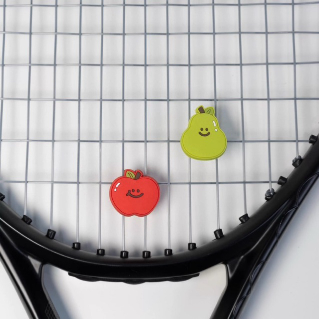 [พร้อมส่ง] Gusto Fruity boom Tennis dampener กันสะเทือนไม้เทนนิส ลาย apple/pear