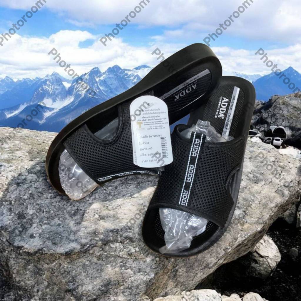Adda แอ๊ดด้า 7J05 รองเท้าแตะพียูชาย ยี่ห้อ Adda รุ่น 7J05 Size 35-45 มีบริการส่งด่วน