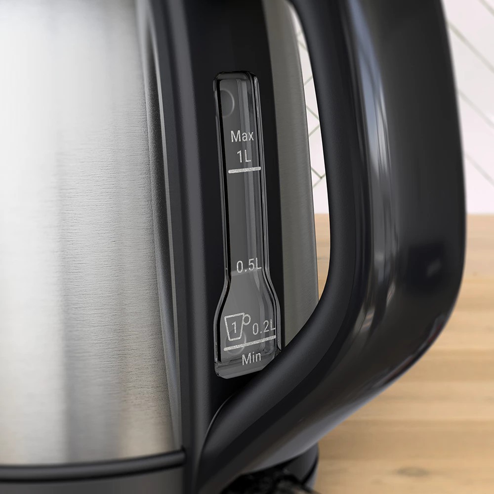 TEFAL กาต้มน้ำไฟฟ้า รุ่น Subito KO5S2DE0 ความจุ 1 ลิตร กำลังไฟ 2400W ตัวเครื่องสแตนเลสสตีลเงางาม
