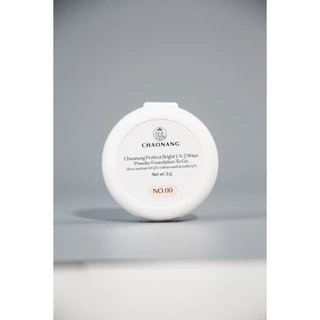 แป้งพัฟเจ้านางมินิ (ขนาด 5g.) แบบพกพา แถมฟรี เซรั่ม Chaonang Perfect Bright UV 2 Way Powder Foundation To go