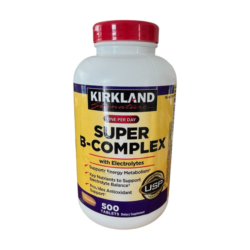 🇺🇸แท้💯🇺🇸พร้อมส่ง❗️(หมดอายุ สค.2570) Super B-complex kirkland 500เม็ด