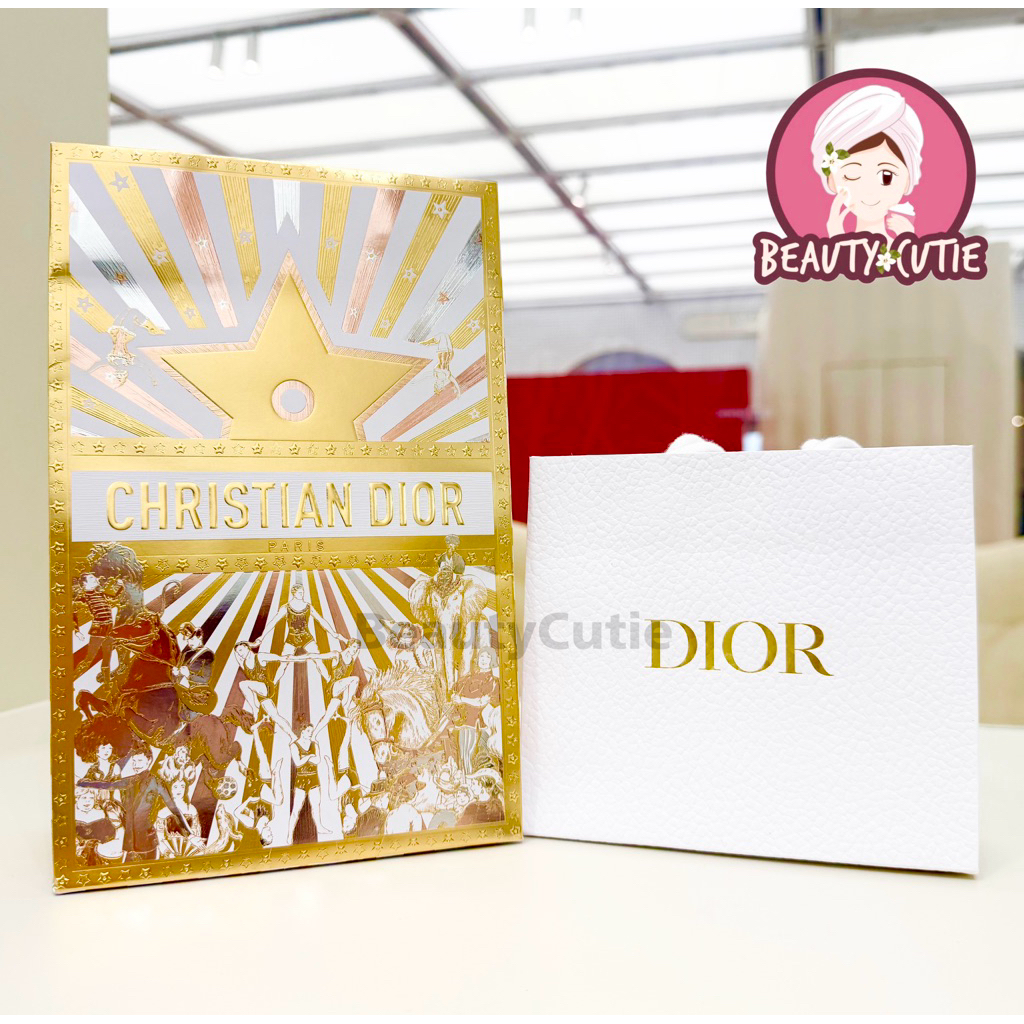 🌟ถุงกระดาษ Dior สำหรับใส่ ลิปสติก / บลัชออน / แป้ง / น้ำหอม🌟แท้💯 จาก King Power