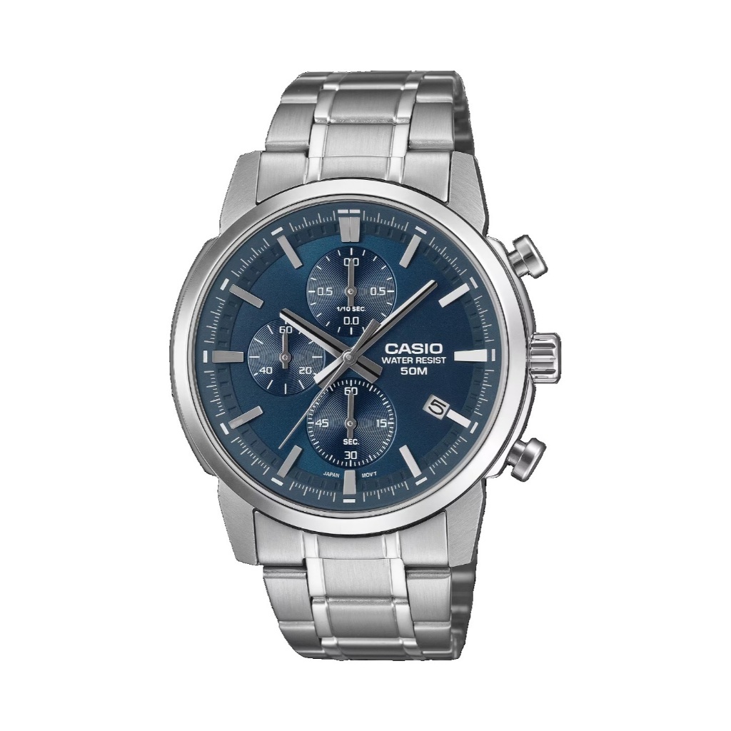 Casio นาฬิกาข้อมือผู้ชาย รุ่น MTP-E510D-2A2VDF Men's Watch Quartz