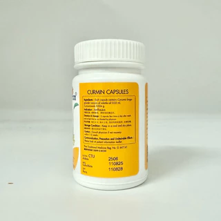 (ขวด) ขมิ้นชัน Phyto care 350mg 50 แคปซูล