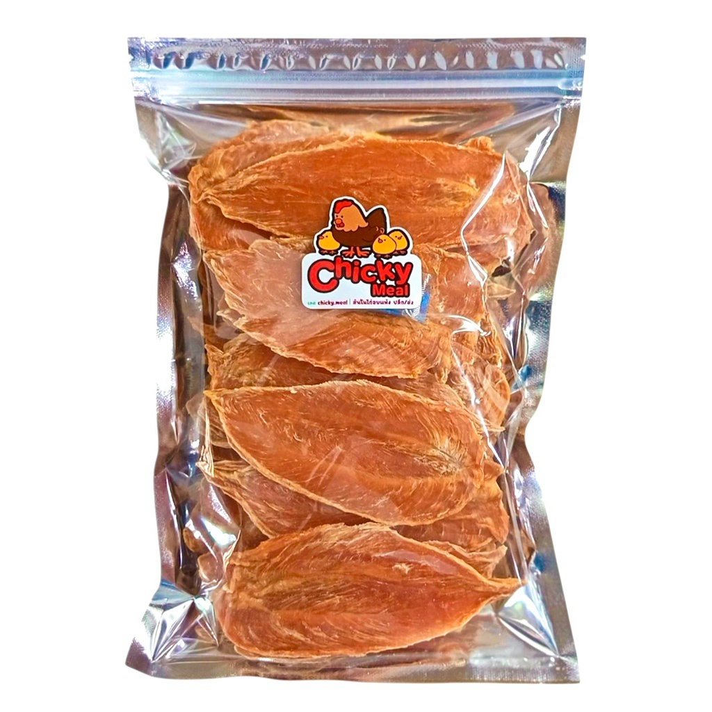 สันในไก่แบบแผ่น ขนาด400กรัม chicky meal