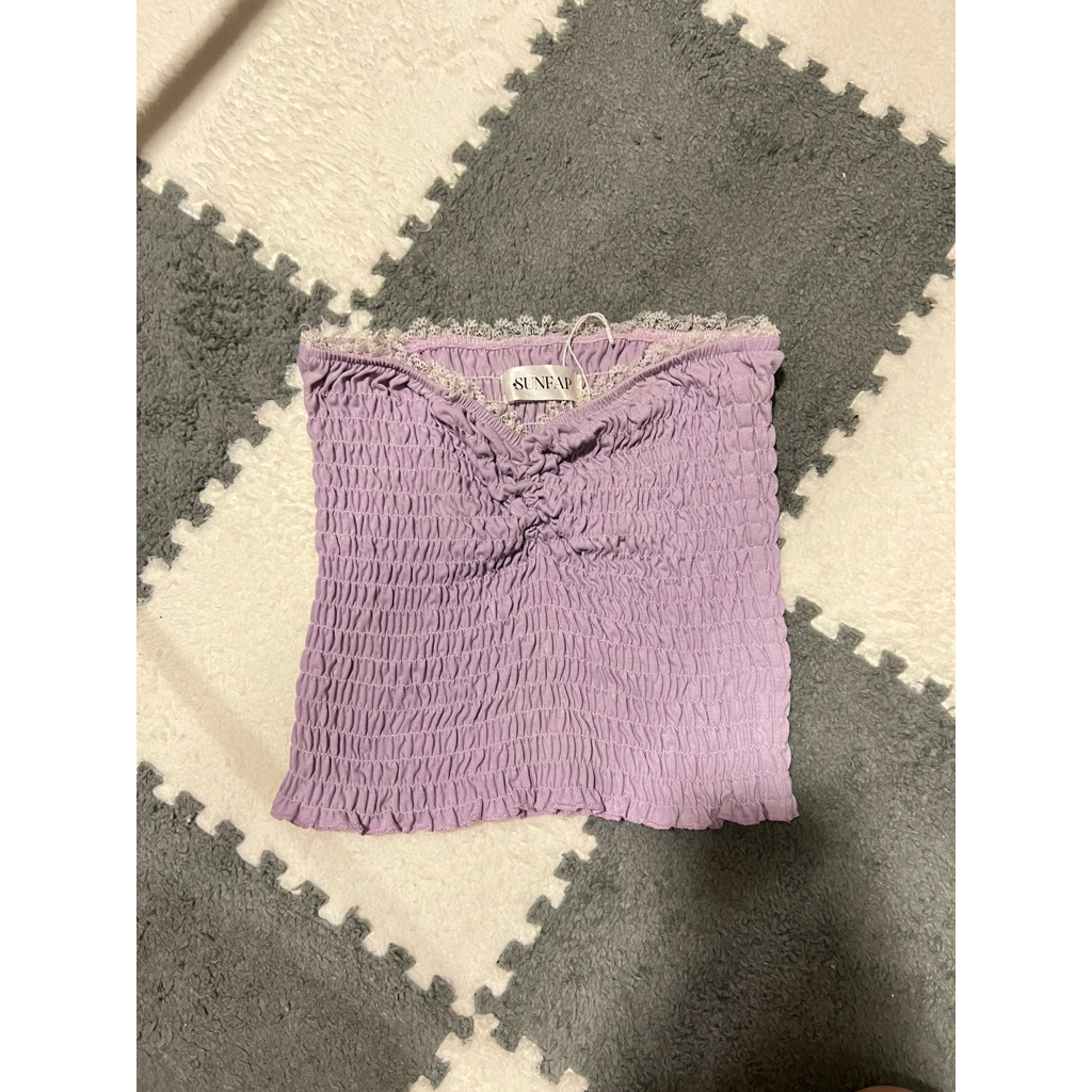 เกาะอกsunfapสีม่วงมี1ตัว