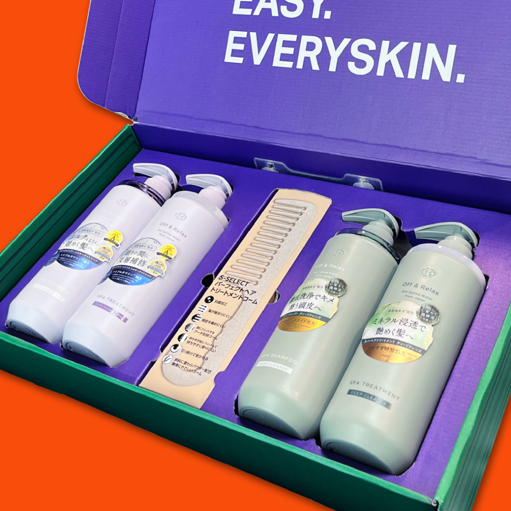 [Gift Set] OFF&RELAX Lovely Luxe L1 เซตบำรุงผม 4 ชิ้น ฟรี หวี Treatment จากญี่ปุ่น found & found - รูปที่ 2
