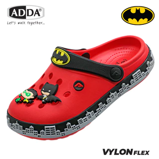 ADDA 55U67-B1 รองเท้าเด็กผู้ชาย หัวโต EVA ลิขสิทธิ์ BATMAN เบา กันลื่น รัดส้นได้ ไซส์ 28-35
