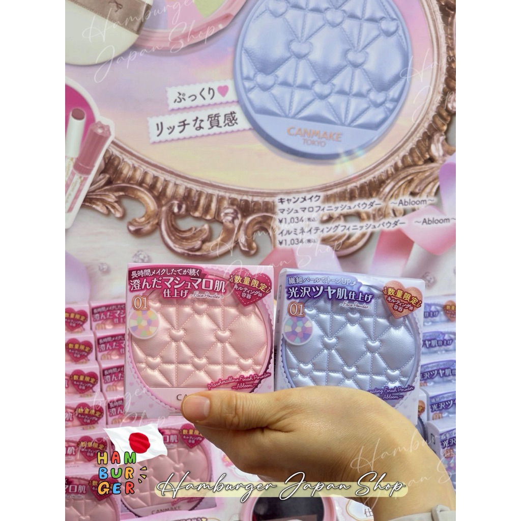 🇯🇵Canmake Finish Powder ~Abloom~ Limited Package !!🔥🔥  !!!Canmake ฉลอง 40 ปี