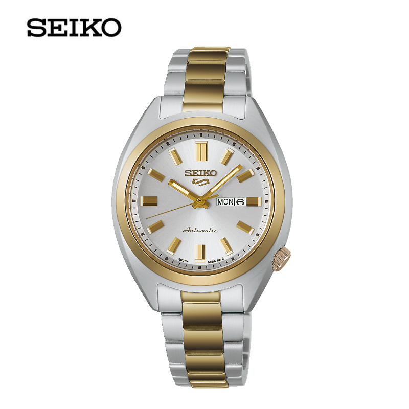 SEIKO 5 SPORTS AUTOMATIC นาฬิกาข้อมือผู้หญิง (ไซโก) รุ่น SRE024K ขนาด 32 mm. สีเงิน
