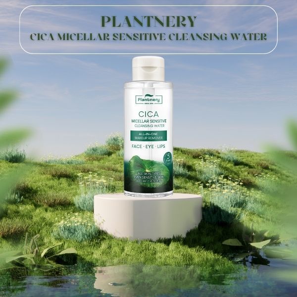 Plantnery Cica Micellar Sensitive Cleansing Water