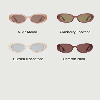 Sunnies Studios Devon (แว่นกันแดดแฟชั่นทรงกลม สำหรับยูนิเซ็กส์)