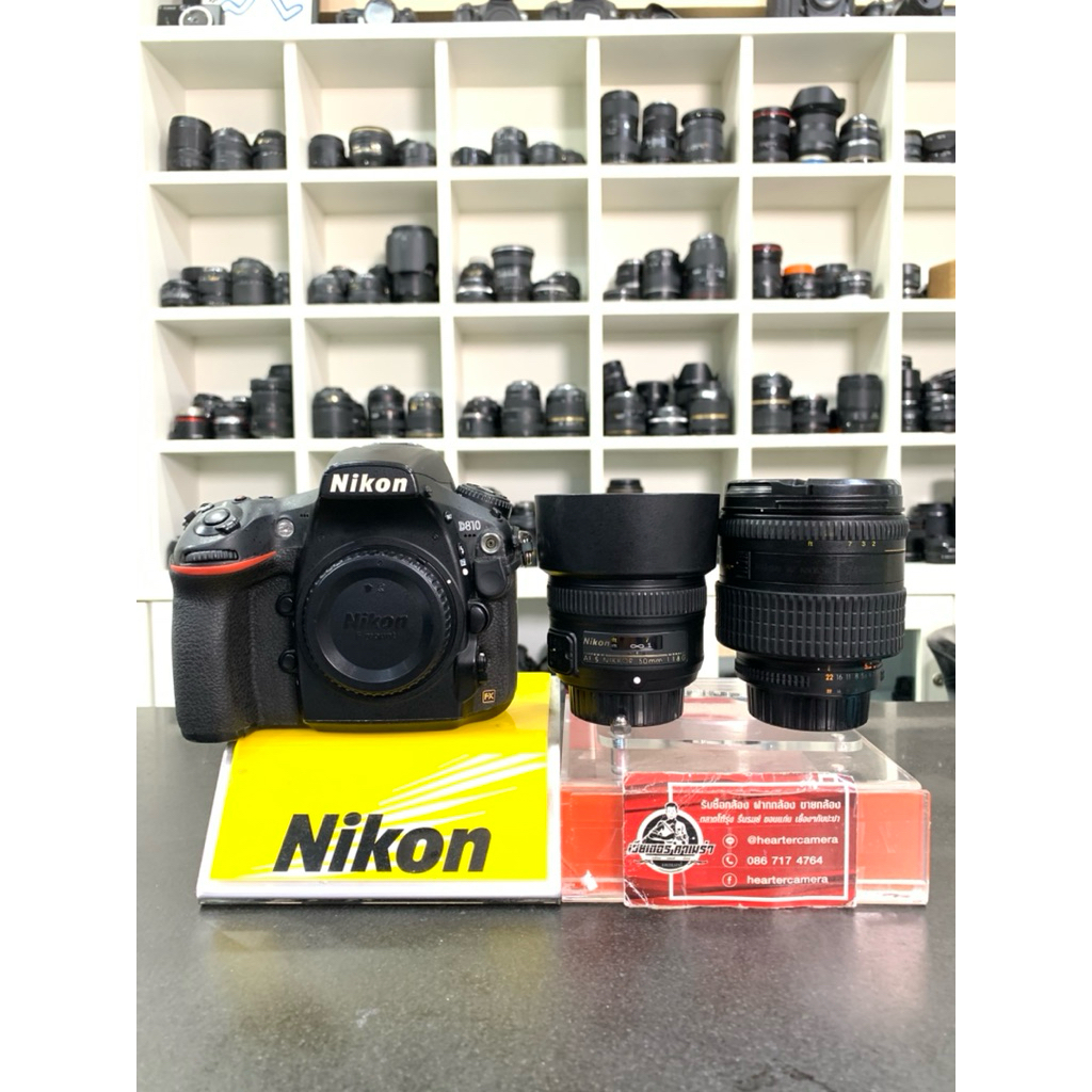 NIKON 810  Nikon 50 F1.8  NIkon 24-85mm F2.8-4 D