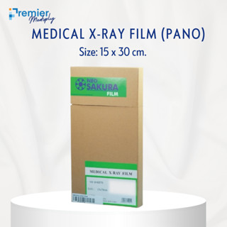 Medical X-Ray Film (Pano) Size: 15 x 30 cm. 100 แผ่น