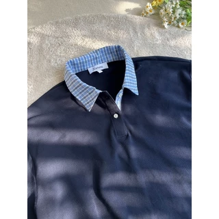 American-Style Double-Layer Paneled Short-Sleeve Shirt - Casual, Loose-Fit, Trendy & Versatile