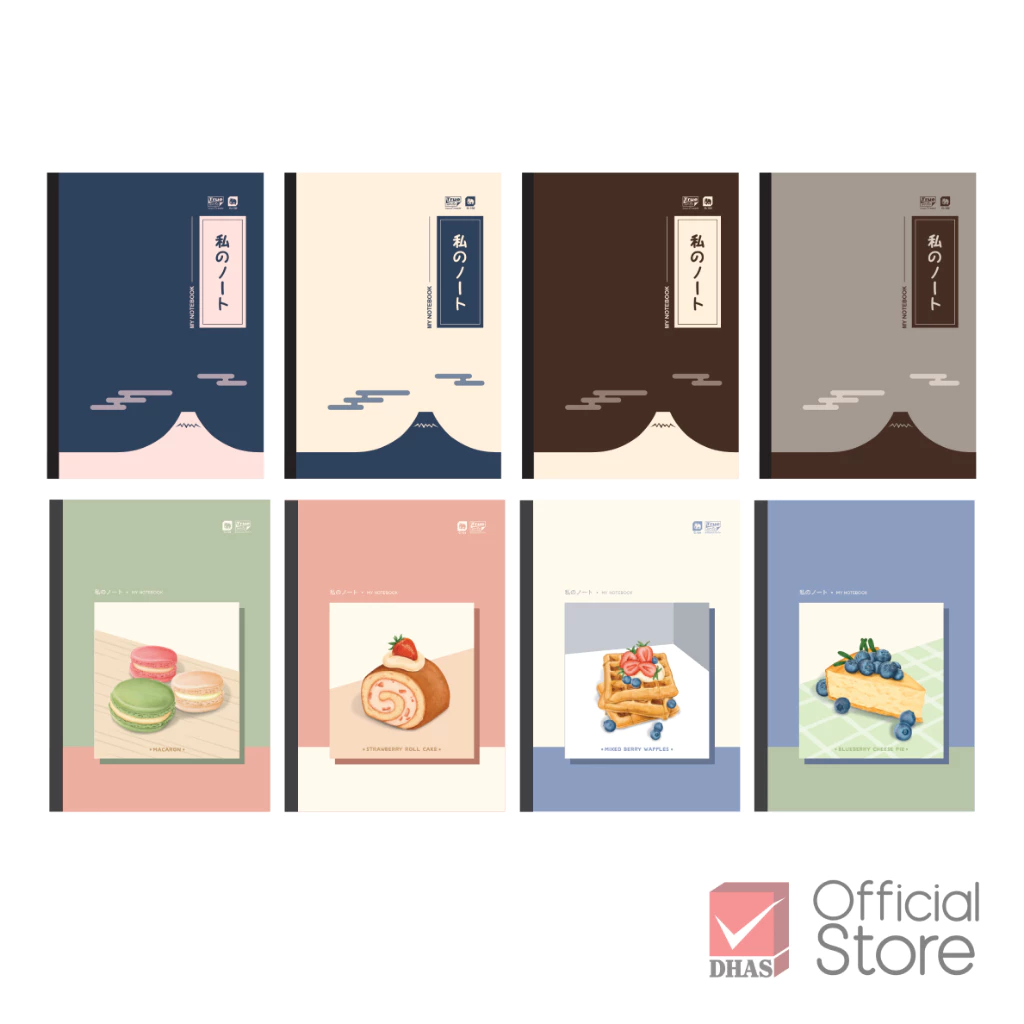 Elephant สมุด สมุดโน๊ต สมุดบันทึก สันกาว B5 70G 100S คละสี จำนวน 1 เล่ม