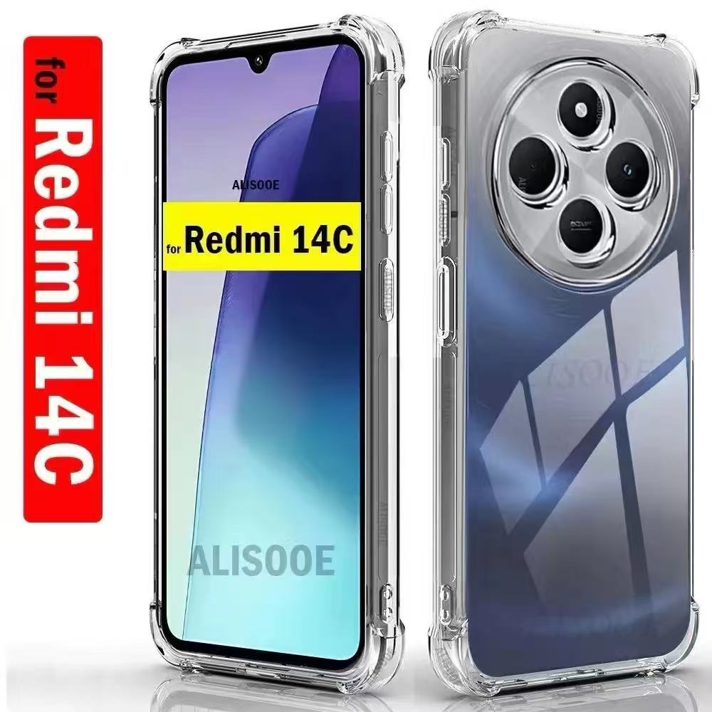 เคสกันกระแทก เคสใส สำหรับXiaomi Redmi15 15C 14C 13C Poco C85 C75 C71 C65 Redmi A5 A3 A1 A2 A1plus A2plus Redmi13PU Case - รูปที่ 3