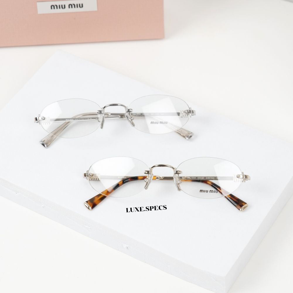 แว่นสายตา Miu Miu รุ่น MU 53WV อุปกรณ์ครบ ของแท้รับประกันศูนย์ไทย