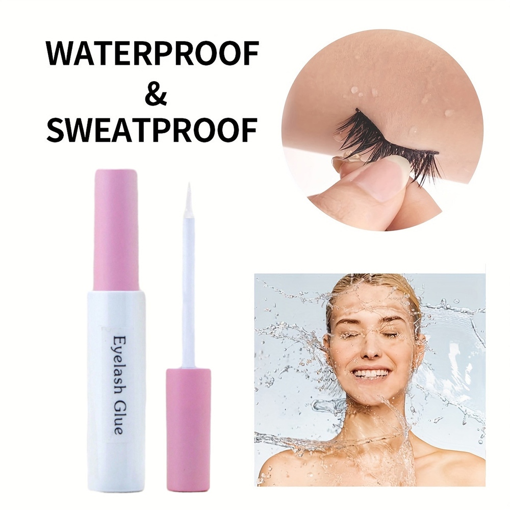 Quick Dry Eyelash Glue False Extension Lash Adhesive Invisible Transparent Makeup Tool Long Lasting Waterproof ราคา ถูกที่สุด ดีลบีเคเค แกลเลอรีภาพที่ 5
