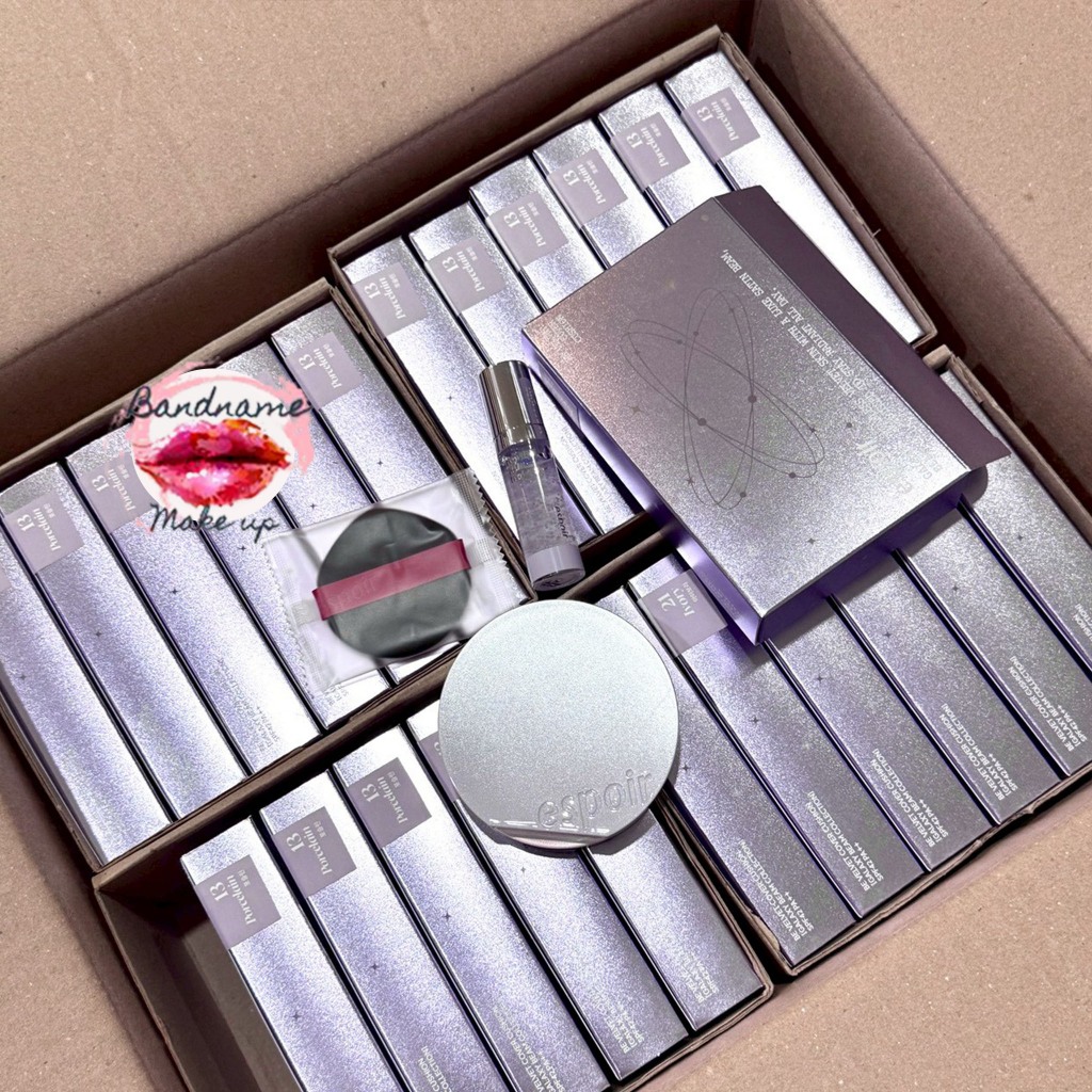 (NEW)คุชชั่นเนื้อกำมะหยี ESPOIR Be Velvet Cover Cushion–Galaxy Beam Collection13g (+Mini Glowzer7ml)