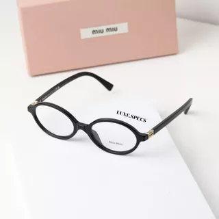 แว่นสายตา Miu Miu รุ่น MU 01XV อุปกรณ์ครบ ของแท้รับประกันศูนย์ไทย