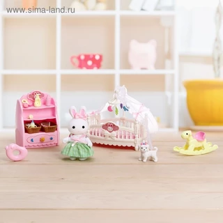 บ้านตุ๊กตา Dreamy ตุ๊กตากระต่าย ห้องนอน/ห้องน้ำกระต่ายน้อย แสนน่ารัก