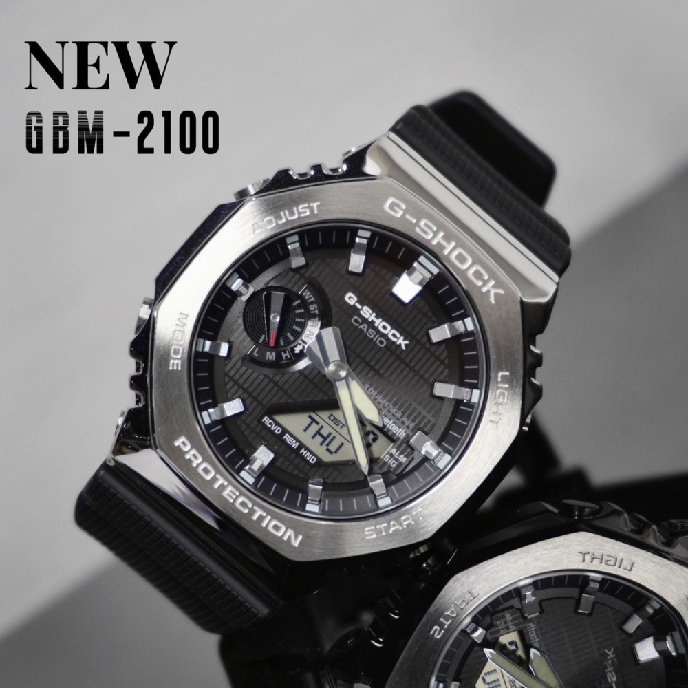 Casio G-Shock นาฬิกาข้อมือ รุ่น GBM-2100 GBM-2100A (GBM-2100-1A,GBM-2100A-1A2,GBM-2100A-1A3)