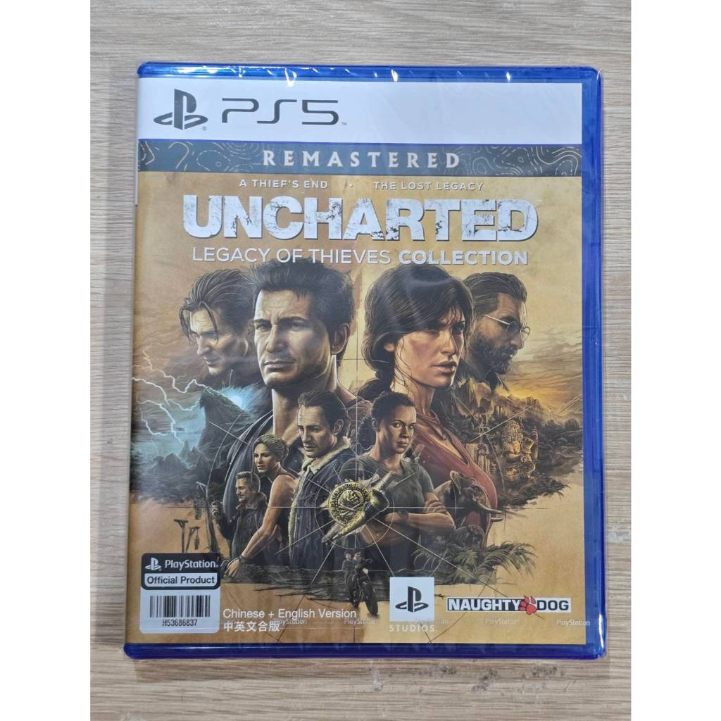 Ps5 uncharted legacy of thieves collection มือ1  มีซับอังกฤษ พร้อมส่ง