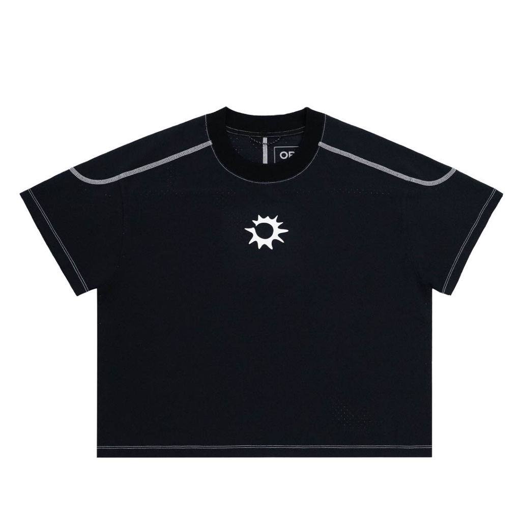 ORYM BOXY TEE BLACK COLOR