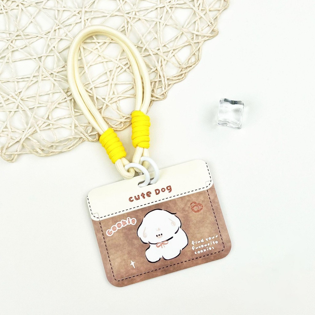 [พร้อมส่ง] Card Holder ที่ใส่บัตรลาย Puppy dog แนวนอน สำหรับคีย์การ์ด บัตรโดยสาร บัตรนักเรียน บัตรพนักงาน ฯลฯ Biangels - รูปที่ 2